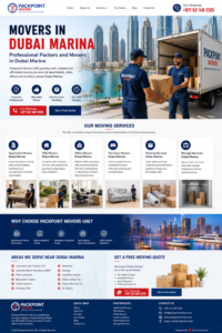 Movers in Dubai Marina